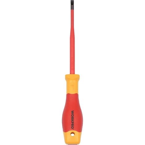 Cacciavite piatto isolato VDE 0,5 x 3 x 100 mm WORKPRO (1/2)