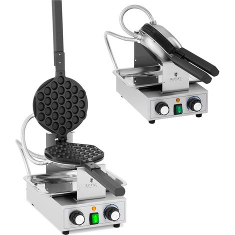 TEFLON 1400 W Bubble-Waffeleisen