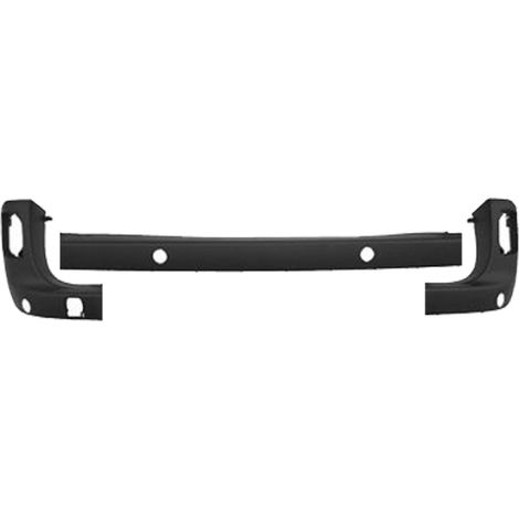 KIT MODANATURE POSTERIORI NERE CON FORI PARKASSIST - RENAULT - Kangoo 2006 - 7701478199 - A4158800124