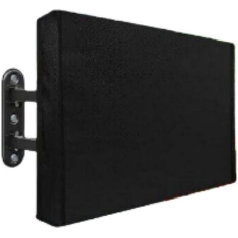 80-85pouce 600DHousse protezione impermeabile per tv extérieurProtéger del vento e la pioggia LED a 360°, protettore écrannoir (1/5)