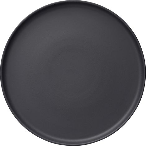 Lot de 4 assiettes en Grès Minuit H 30 mm Ø 330 mm - Was Germany