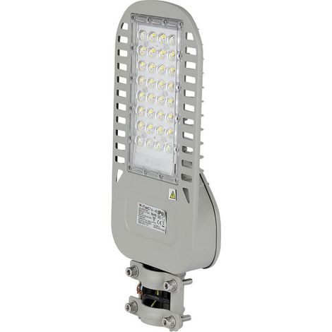 V-TAC PRO VT-54ST LAMPADA STRADALE LED 50W LAMPIONE SMD CHIP SAMSUNG - SKU 958 / 959 IP65 - Colore Luce: Bianco Freddo