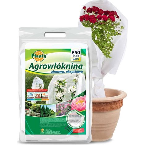 Agrotextil de invierno P50 blanco 1,1x10 m Planta
