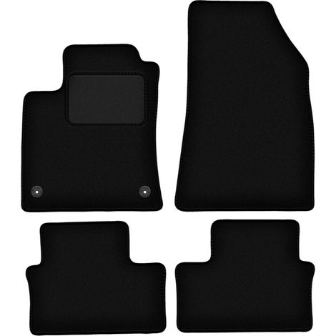 Tapis en velours noir pour Renault Clio V berline (2019-) (1/5)