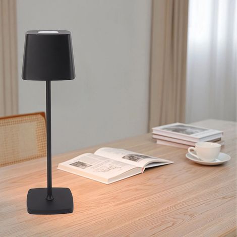 Dekorative Tischlampe, wiederaufladbare, augenschonende Schreibtischlampe zum Lernen, stimmungsvolles Nachtlicht fürs Schlafzimmer. (1/5)
