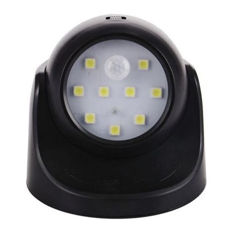 BARKBUSTERS Applique murale extérieure avec détecteur de mouvement Éclairage extérieur à LED Éclairage sans fil alimenté par batterie Rotation et inclinaison à 360 degrés (1/4)