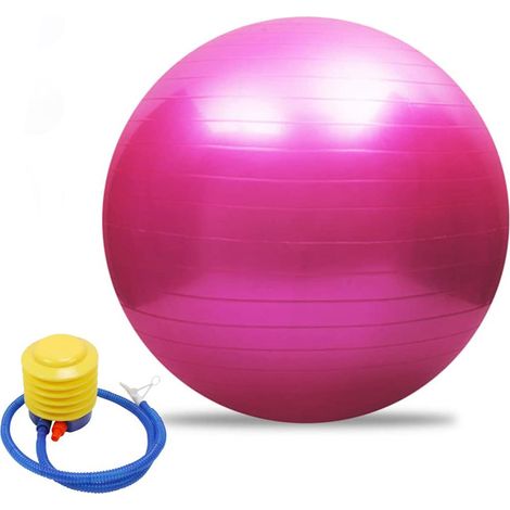 Ballon d'exercice extra épais, ballon de yoga, chaise pour bureau, maison et salle de sport (1/5)