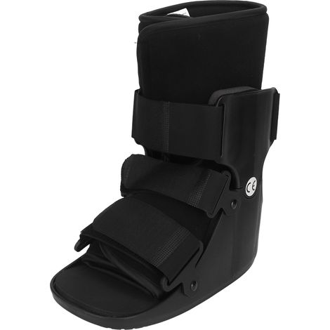 Chaussure de marche ultra légère coque rigide orthopédique, protège entorse cheville, attelle pour orteil cassé, taille L 44-47 (1/5)