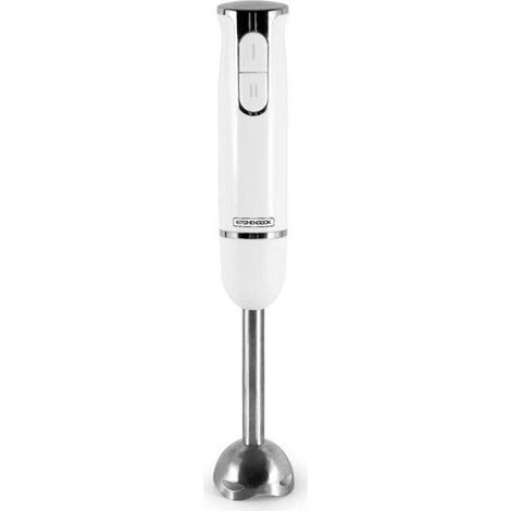 Kitchencook - Hand X White - Blanc - Mixeur Plongeant - 600 W - Pied Inox