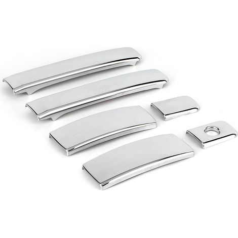 6 pièces poignées de porte ABS chromé garniture auto pour Hyundai Grand Starex H1 2019 (1/3)