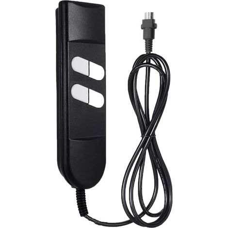 Remote Control for Recliner Chair, Electric Lift Chair Remote Controls, 4-Button, 5-Pin Manual Switch - Manual Control for Main Office Chair, Chaise Lounge