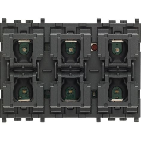VIMAR - 02687 6-Tasten-Steuerung 1P NO 24V 3M