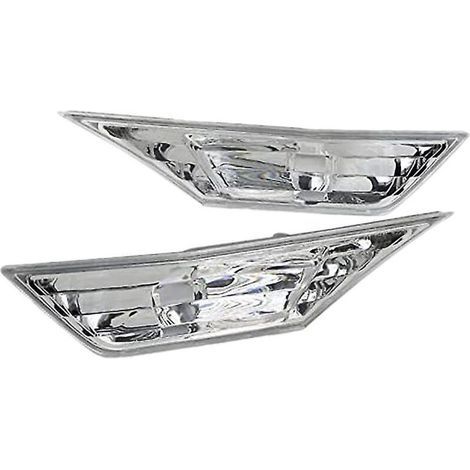 Feux clignotants latéraux LED avec ampoules T10 pour Honda Civic 2016–2019, montage direct, résistants aux intempéries