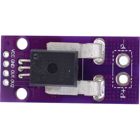 Hall-Effekt-Strommodulplatine ACS758LCB-050B PFF T Linearstromsensor 50A 3,3-5V (1/5)