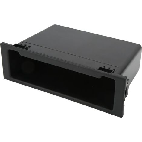 Bloc de Rangement pour Autoradio 1 DIN MAZDA - Boîte de Stockage pour Tableau de Bord Noir (1/5)