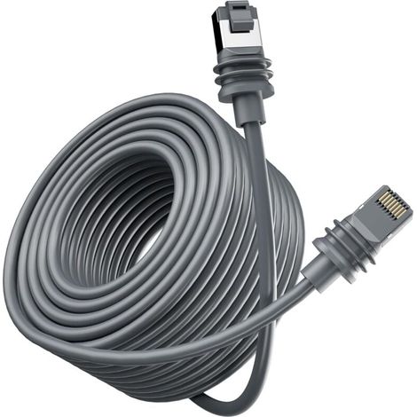 Câble Starlink Gen 3, câble d'extension de câble V3 Standard de remplacement de 10M/33 pieds, câble extérieur étanche pour Starlink (1/5)