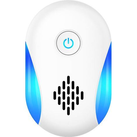 Répulsif Ultrason Souris et Rats 4 Pack, Puissant Ultrasonique Contre Les Nuisibles for Anti Mouse Rats Rongeurs Araignée and Other Pests Efectively, blanc (1/3)