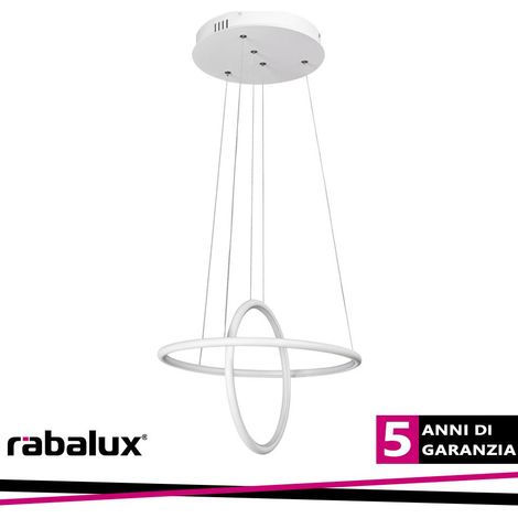 Lampada a sospensione LED Rabalux Donatella 37W bianca (1/3)
