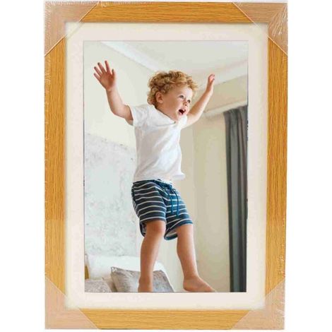 Holzbilderrahmen, Aufbewahrungsbox für Ölgemälde, Bilderrahmen für Kinderkunst, Schaukel-Bilderrahmen für Kinder, DIY (1/4)