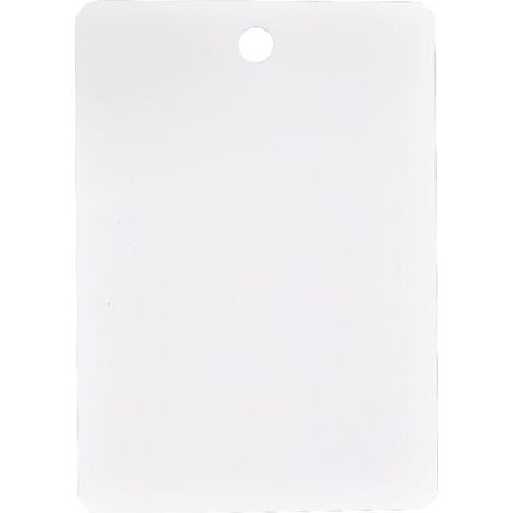 Etiqueta 120x170x0,4mm 1 orif. UNIVERSAL VPM20010