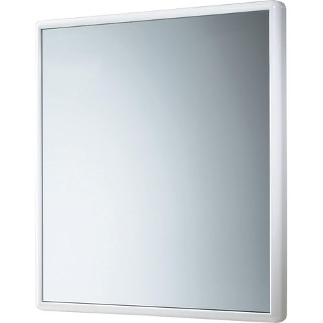 Gedy Rechteckiger Badezimmerspiegel Junior ohne Licht mit Rahmen 55x60 cm