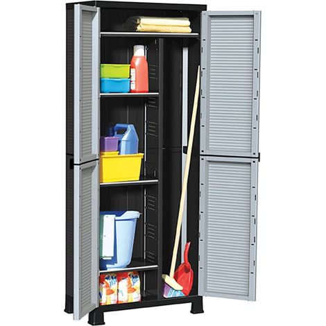 vidaXL Plastic Cabinet 68x39x171.5 cm (1/5)