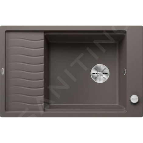 Blanco Elon XL 6 - Évier en silgranit, 780x500 mm, avec commande de vidage et accessoires, InFino, gris 527253 (1/5)