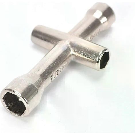 Clé hexagonale en croix pour vis et écrous Mini M2 M25 M3 M4, outil d'entretien, 4 tailles, clé en croix pour voiture - JXLGV (1/4)