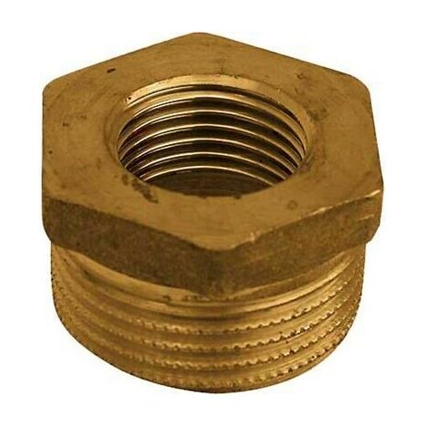 Raccordo riduttore m f 1" x 3/8" in ottone giallo rinaldi e pettinaroli