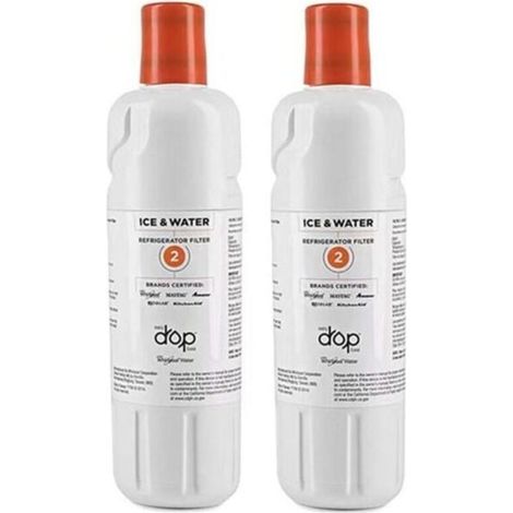 Pack de 2 filtres (EDR2RXD1) Réfrigérateur, filtre à eau pour réfrigérateur (1/4)