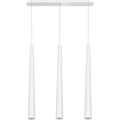 Lampadario a sospensione Nowodvorski Quebec bianco 3xGU10 (1/2)