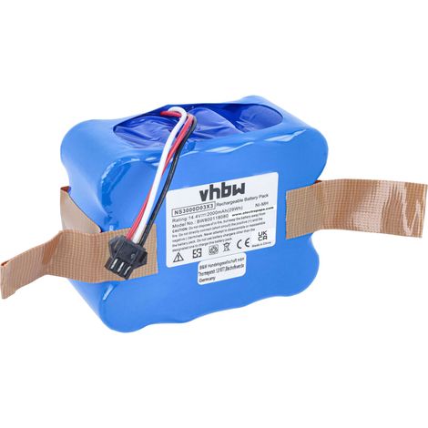 vhbw Akku kompatibel mit Zeco V700 Staubsauger (2000 mAh, 14,4 V, NiMH) (1/5)