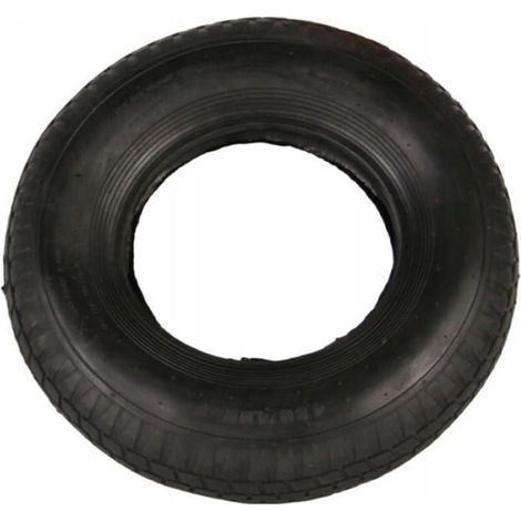 Pneu Pour Brouette - 260 mm - Universel Pour Diables Et Chariots - Charge Max 100 Kg - Caoutchouc Haute Densité - 1 Unite