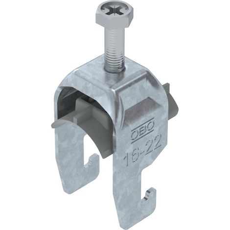 OBO Bettermann Collare a staffa 2056 16-22mm acciaio zincato a fuoco, 1186716
