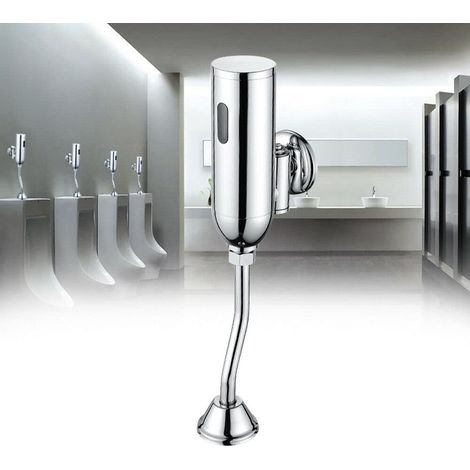 Urinalspüler, Automatischer Sensor Druckspüler Urinal Spülventil Infrarot Toilette 1/2" Urinal Spüler für Urinal Badezimmer WC