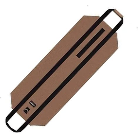 Sac de Transport pour Bois de Chauffage - Toile, Portable, Cheminées, Poêles à Bois, Bûches, Camping, Plage (100 x 46 cm) (1/5)