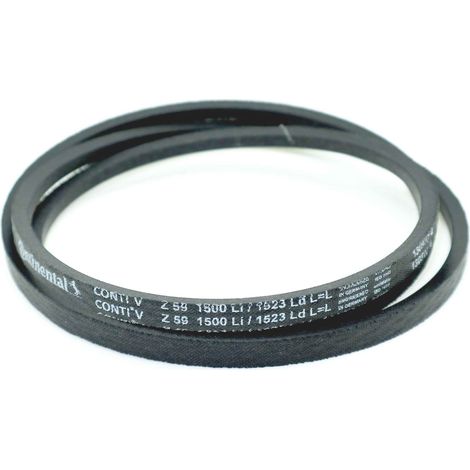Courroie trapézoidale lisse Contitech Conti V Z59 10 x 1500 Li / 1523 Ld