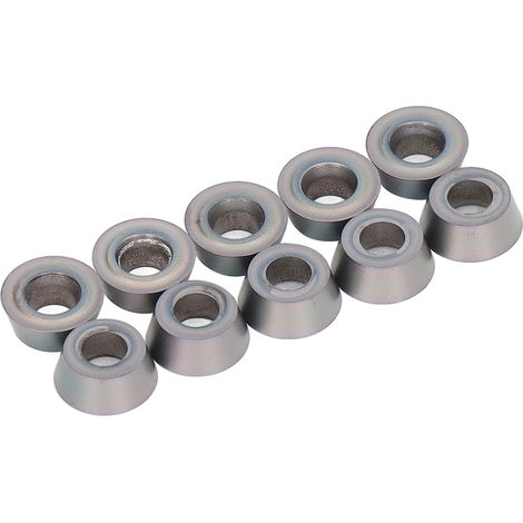 [10pcs] Fraises carbure trempé 7 couleurs RDMT10T3MOTN pour tournage CNC (1/5)