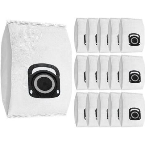 15 Sacs Hygiène+ ZR200520 ZR200720 ZR200920 Compatibles avec Rowenta Silence Force Tefal Moulinex Green Force Power XXL X-Term Power Compact Power RO3969EA RO3143EA RO7473EA