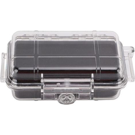 Étui de survie étanche à l'air pour l'extérieur Boîte antichoc en plastique avec sport randonnee Transparent, petit (1/4)