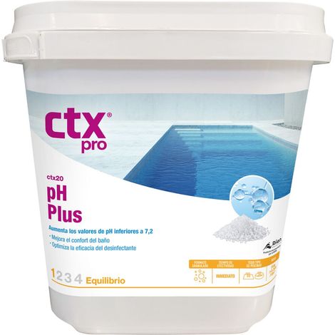 CTX-20 pH Plus Granulado 5 kg – Incrementador de pH para Piscinas