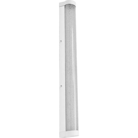 LEDVANCE ORBIS Tube LED applique/miroir, blanc, verre effet bulle, 12W, 1200lm, dimmable, 3000/4000K, diamètre 60cm, protection IP44 contre les corps étrangers/projections d'eau (1/5)