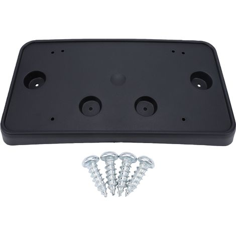 Support de plaque d'immatriculation avant 84428905, conception incurvée, remplacement en plastique pour Silverado 1500 2019 – 2022, Version américaine (1/5)