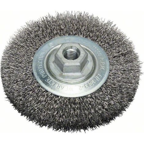Bosch Accessories Spazzola a disco - filo ondulato - 115 mm, 0,3 mm, M14 2608622100 1 pz.