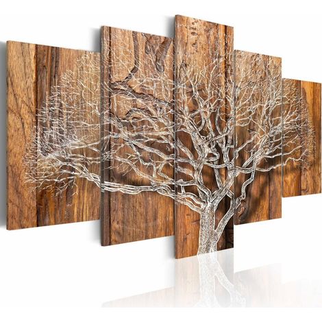 Tableau chronique des arbres - 200 x 100 cm (1/4)