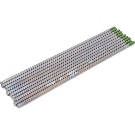 10 électrodes TIG en tungstène, soudage à la baguette propre, accessoires industriels professionnels WP (1/5)