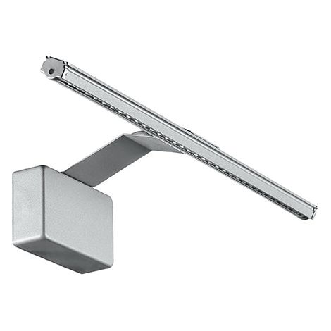 "Applique LED ALCOR Argento in Alluminio 5W 550LM 3000K(Luce calda) 11x30.5x15cm." (1/2)