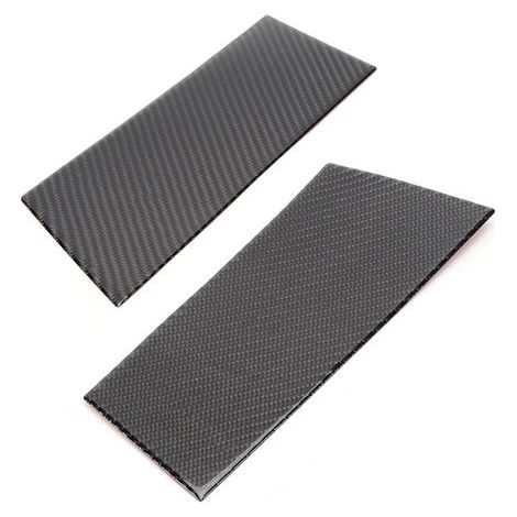 Garniture de pilier B en Fiber de carbone, 2 pièces, décoration de couverture extérieure adaptée à Nissan 350Z COUPE 2003 – 2009 (1/5)