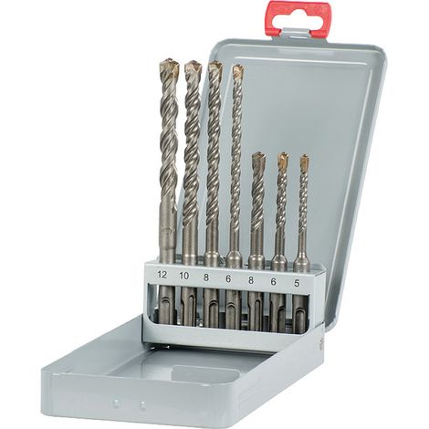 PREM SDS-Hammerbohrer-Satz 7-tlg. 110/160 5-12mm (1/2)