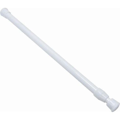Barre télescopique réglable, rideau de douche extensible en fer, rideau léger (1/5)